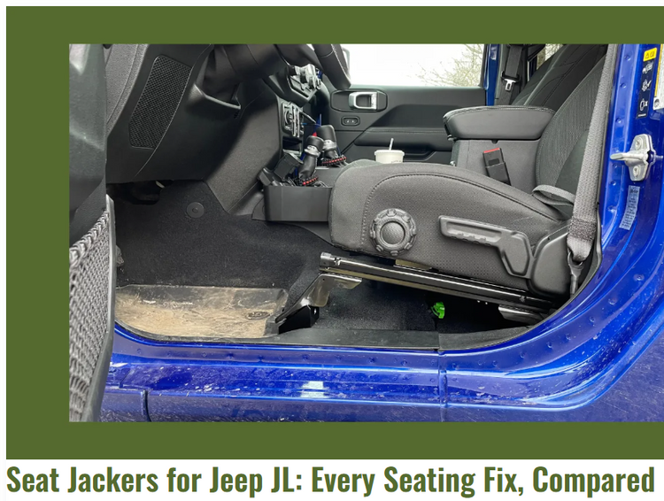 Featured: Wrangler Specs, The Ultimate Guide to Fixing Your JL's Factory Seats