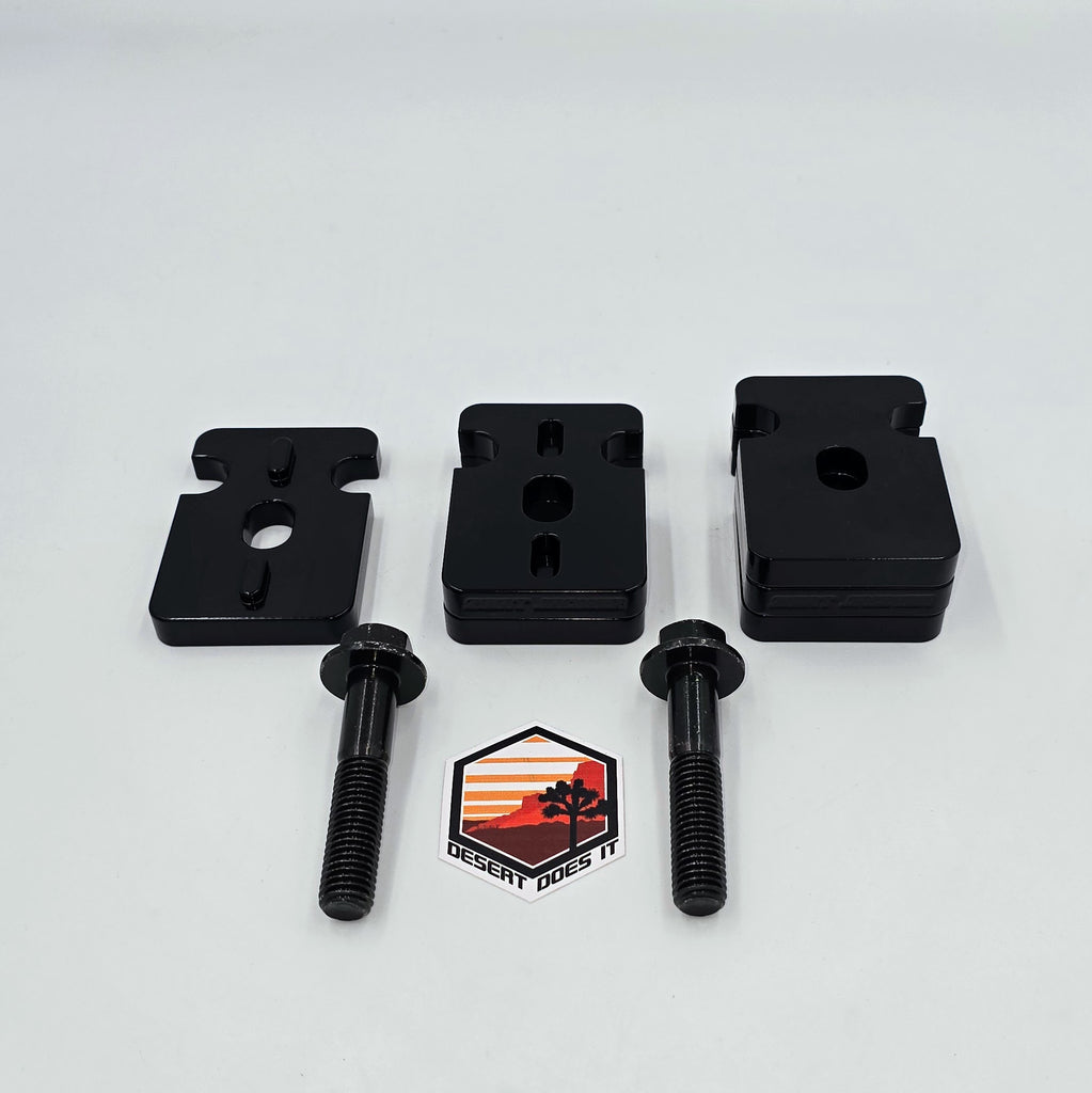 ADJUSTABLE FRONT SEAT JACKERS® (20072018 JEEP WRANGLER JK AND JKU)