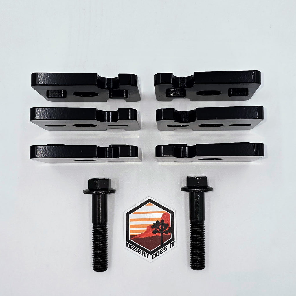 ADJUSTABLE FRONT SEAT JACKERS® (20072018 JEEP WRANGLER JK AND JKU)