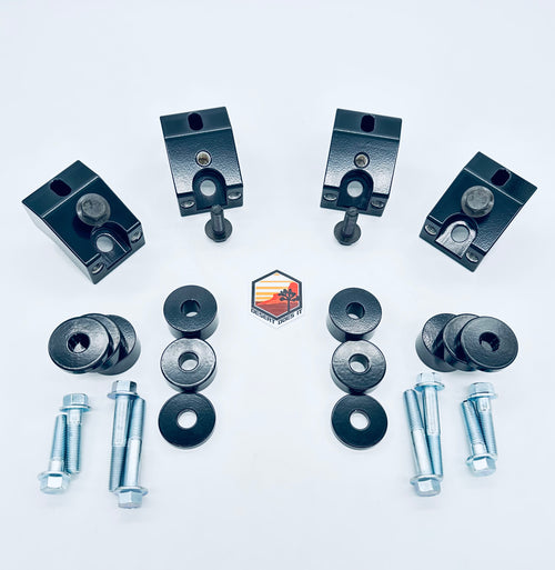 Toyota Booster Bundle – Front & Rear Seat Lift Kit – Desert Does It