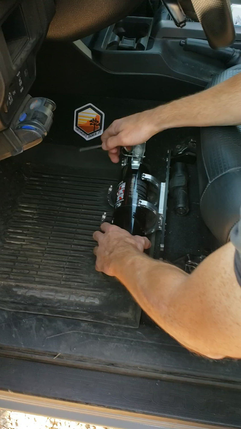 Load and play video in Gallery viewer, DDI QUICK DROP FIRE EXTINGUISHER MOUNT (UNIVERSAL FIT)

